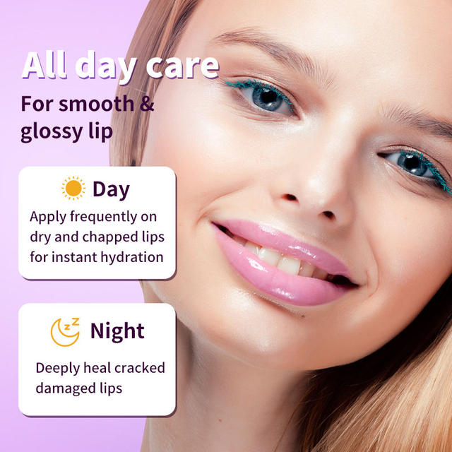 زيت أرغان عضوي مخصص نباتي الببتيدات هاي شاين ترطيب تفتيح ترطيب العلامة الخاصة إصلاح العناية بالشفاه زيت الشفاه