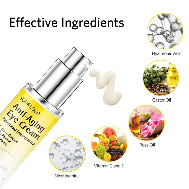 كريم العين المخصص لمكافحة الشيخوخة من OEM